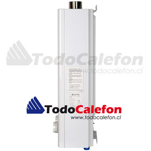 Calefon SPLENDID Tiro Forzado Master 10 Litros Gas Licuado